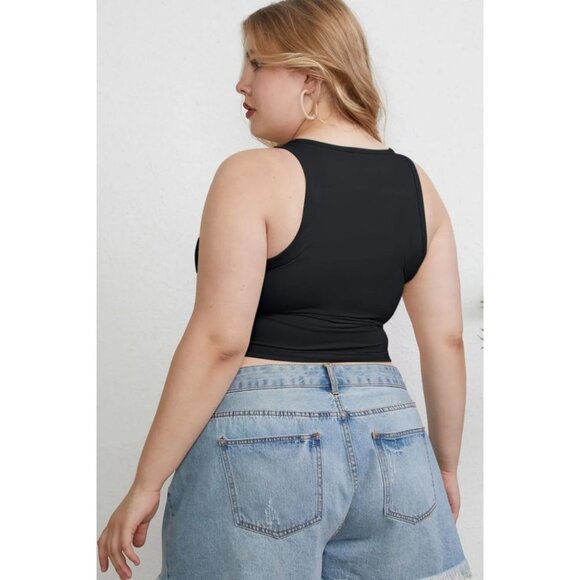 Basic Bae Full Size Round Neck Slim Tank - Picture 4 of 6